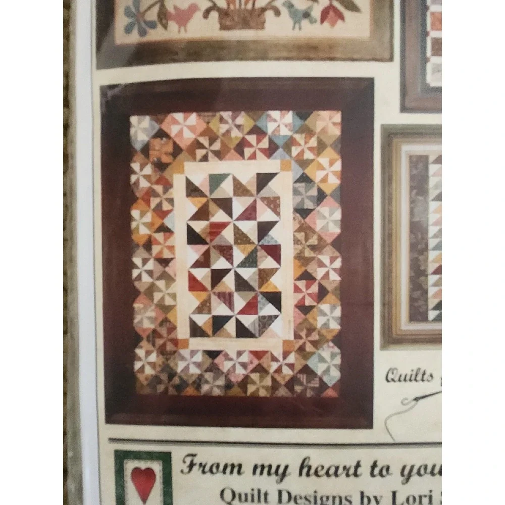 Fit to‎ Frame Set One Quilt Pattern by Lori Smith